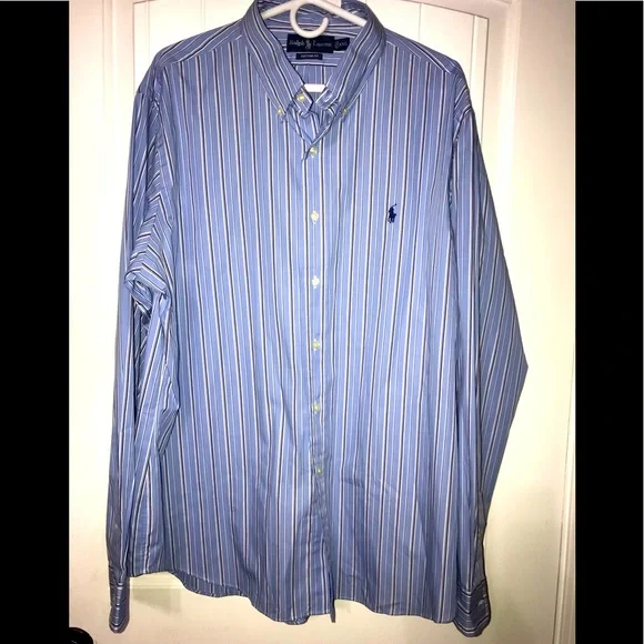 Ralph Lauren button down Custom Fit Shirt NWOT! - Picture 1 of 5